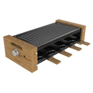 Raclette Grill Cecotec Cheese&Grill 8200 Wood Black
