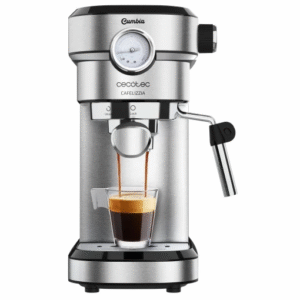 Cafetera para Espressos y Cappuccino con Manometro Cecotec Cafelizzia 790 Steel Pro, 1350 W