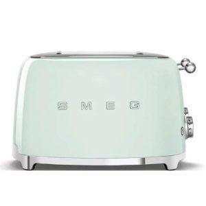 Tostador 4 Rebanadas Smeg TSF03PGEU Verde 2000W