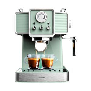 Cafetera Express Cecotec Power Espresso 20 Tradizionale Verde pastel