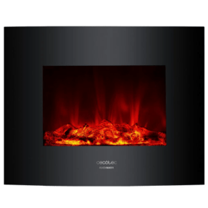 Chimenea eléctrica decorativa Cecotec Ready Warm 2600 Curved Flames