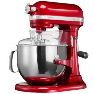 Robot Amasadora Heavy Duty KitchenAid 5KPM5 EWH 4.8 L Rojo