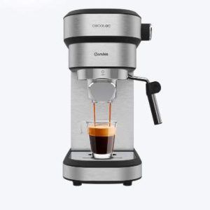 Cafetera Cecotec espresso Cafelizzia 790 Steel DUO para espressos y cappuccinos