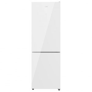 Frigorífico dos puertas Cecotec Bolero CoolMarket Combi 322 Glass White 322L 185cm Clase D