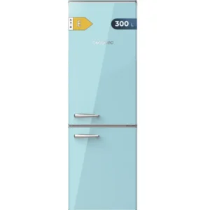 Frigorífico retro Cecotec Bolero CoolMarket Combi Origin 300 Blue E 300L