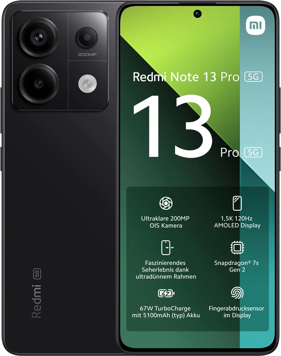 Smartphone Xiaomi Redmi Note 13 Pro 5G 8GB 256GB en 3 Colores - Imagen 2
