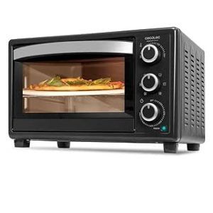 Horno de Sobremesa Cecotec Bake&Toast 2600 Black 4Pizza 26L 1500W