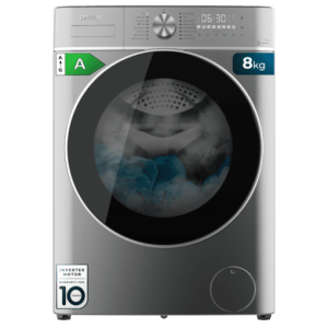 Lavadora de carga Frontal Cecotec Bolero DressCode 8800 Inverter Steel A 8Kg