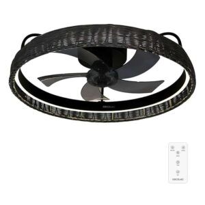 Ventilador de Techo Cecotec Energysilence Lampaero 600 Black Design