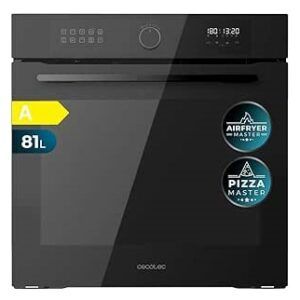 Horno Integrable Multifunción Airfryer Cecotec Bolero Hexa AF316000 Glass Black A 60cm