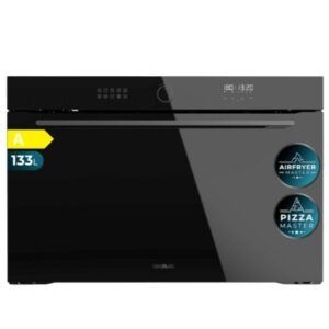 Horno Integrable Multifunción Airfryer Cecotec Bolero Hexa AF319000 Glass Black A 90cm 133L
