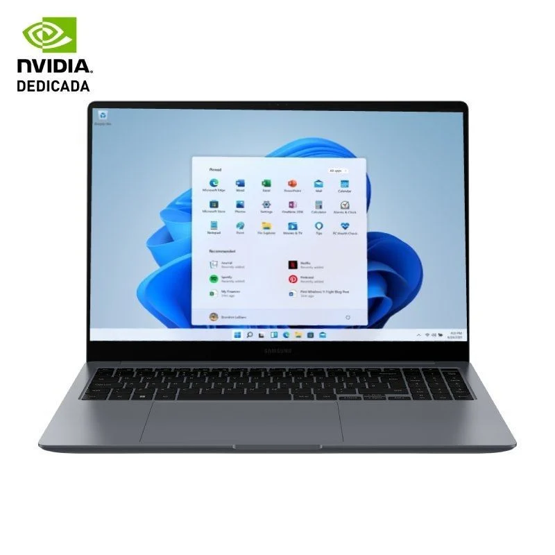 Portátil Samsung Galaxy Book4 Ultra NP960XGL-XG1ES Intel Evo Core Ultra 7 155H 16GB 1TB SSD RTX 4050 16" Táctil