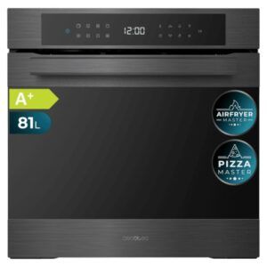 Horno Integrable Pirolítico Airfryer Cecotec Bolero Hexa P506000 Matt Connected A+ 60cm 81L