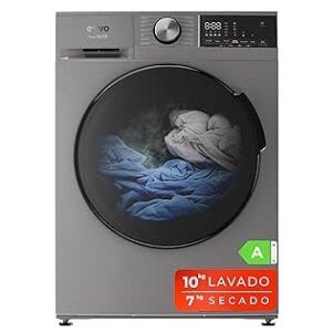 Lavadora-Secadora Evvo Nova 10/7X Clase A/E 10kg/7kg Inox