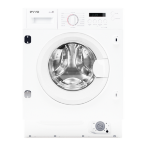Lavadora Integrable EVVO Aura 9 Clase A 9Kg 60cm Blanca