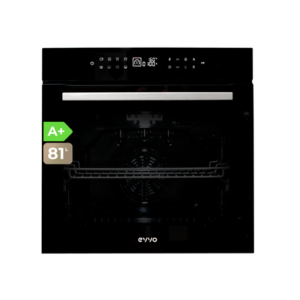 Horno Integrable EVVO H26 Airfryer Black Función AirFryer 81L 60cm Clase A+