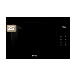 Microondas integrable EVVO Mi45 Glass Bl Negro