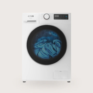 Lavadora EVVO Nature 8 Clase A 8Kg Vapor 60cm Blanca