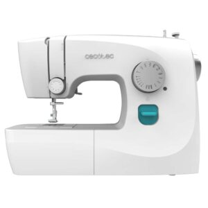 Máquina de coser Cecotec BelleCouture 1500 con 15 puntadas para principiantes y kit de accesorios