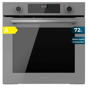 Horno Integrable Multifunción Cecotec Bolero Hexa M226000 Glass Grey A 60cm 72L