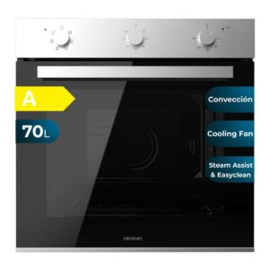 Horno Integrable Multifunción Cecotec Bolero Hexa M236000 Line Time A 60cm 70L 2800W