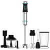 Batidora de mano Cecotec Power TitanBlack 1200 XL PerfectCream&Crush. 0.8L 1200W