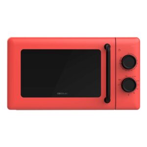 Microondas mecánico con grill Cecotec Proclean 3110 Red 20L 700W