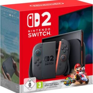 Consola Nintendo Switch 2 + 2 Mandos + Juego Mario Kart World