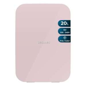 Mini Frigorífico Cecotec Bolero MiniCooling 20L Bahamas Pink Clase E