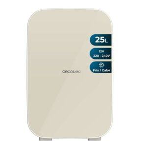 Mini Frigorífico Cecotec Bolero MiniCooling 25L Bahamas Beige Clase E