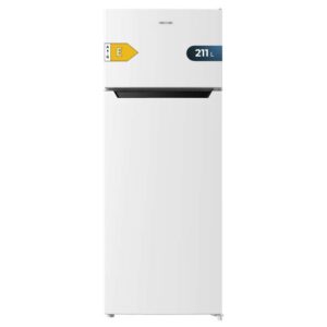 Frigorífico Bolero CoolMarket 2D 211 White E 143cm 211L Clase E Blanco