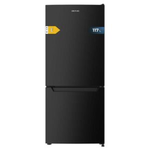 Frigorífico Cecotec Bolero CoolMarket Combi 117 L DF Black E - Clase E Negro