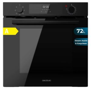 Horno Integrable Cecotec Bolero Hexa M226000 Glass Black 72L 2800W Clase A