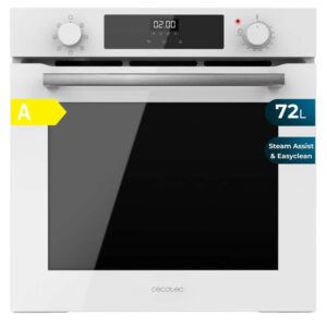 Horno Integrable Cecotec Bolero Hexa M226000 Glass White 72L 2800W Clase A