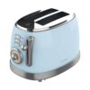 Tostadora Vertical con Doble Ranura Cecotec Vintage 800 Light Blue 850W