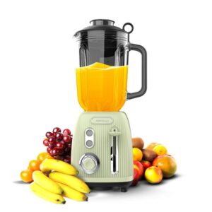 Batidora de Vaso Cecotec Power Black Titanium RetroGreen 1,5L 1200W