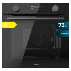 Horno Integrable Cecotec Bolero Hexa P526000 Glass Black 73L 2800W Clase A