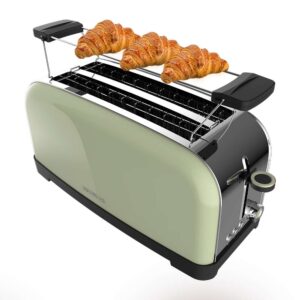 Tostador Vertical con Doble Ranura Cecotec Toastin' time 1500W Green