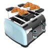 Tostador Vertical con 4 Ranuras Cecotec Toastin' time 1700W Double Blue