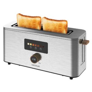 Tostador Vertical con Ranura Larga Cecotec Touch&Toast Extra 1000W