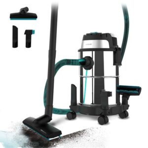 Aspirador Trineo de Sólidos y Líquidos Cecotec Conga Rockstar Wet & Dry Steel 1200 W