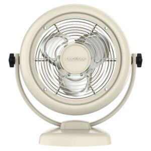 Ventilador de Sobremesa Cecotec EnergySilence 800 RetroDesk Beige 20 W