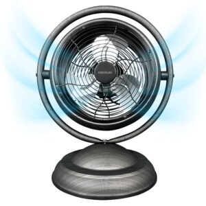 Ventilador de Sobremesa Cecotec EnergySilence 1000 RetroDesk Wood 20 W