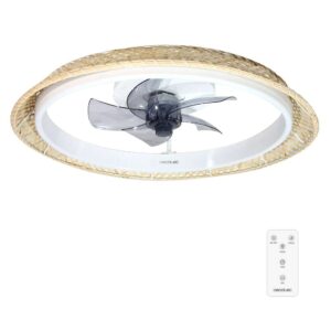 Ventilador de Techo Cecotec EnergySilence LampAero 620 Natural Design 20 W