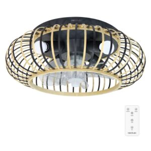 Ventilador de Techo Cecotec EnergySilence LampAero 600 Natural Wood 20 W