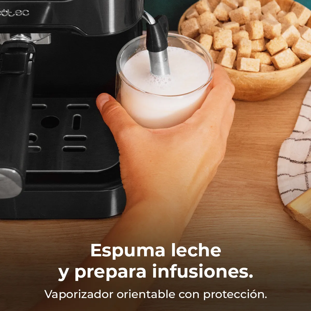 Cafetera Express Cecotec Power Espresso 20 Pro Latte - Imagen 3