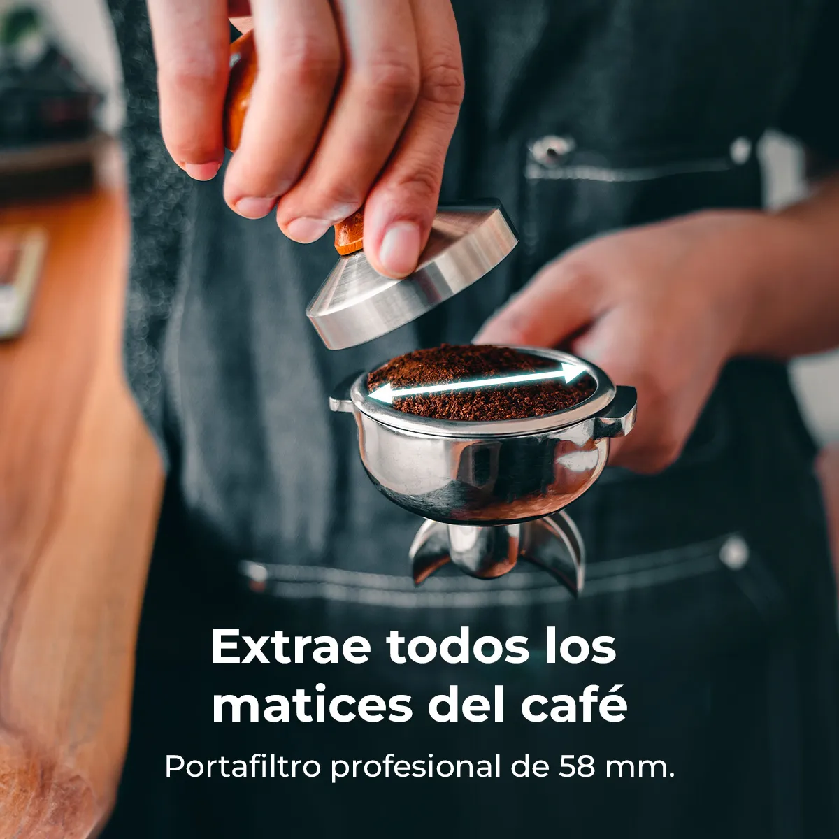 Cafetera Espresso Barista Cecotec Baristeo Regina - Imagen 5