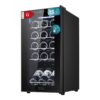 Vinoteca 15 Botellas Cecotec Bolero GrandSommelier 1550 Black Compressor Clase G