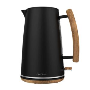 Hervidor de Agua Cecotec Thermosense 400 Black Woody 1,7L 3000W