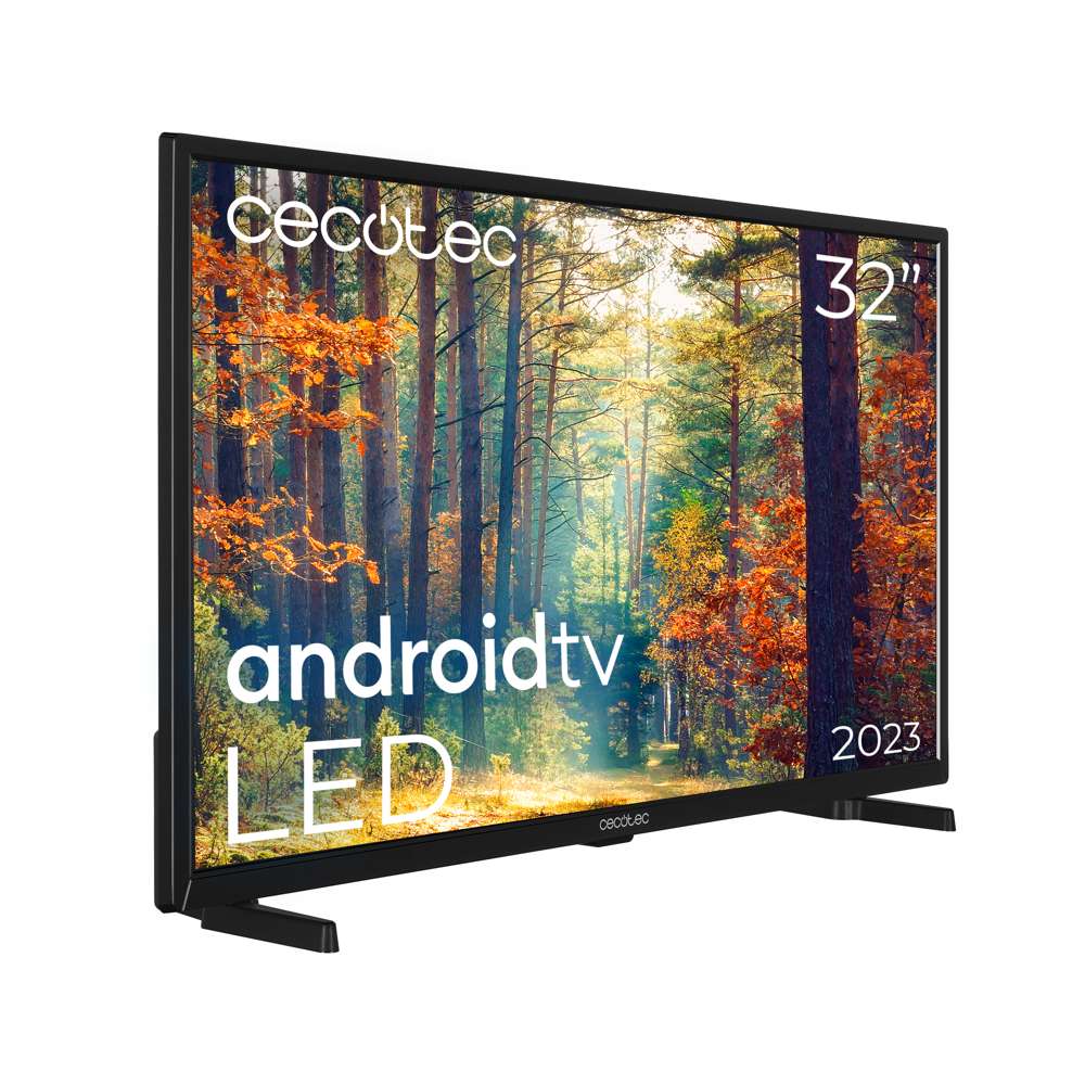 Televisión LED HD de 32 Pulgadas Cecotec A series ALH00032NS